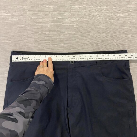 Orvis Fleece Lined Tech Pants Mens 40 x 30 Black Water Repellent Insulated - Picture 8 of 13